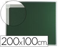 Pizarra verde Q-connect mural marco de
