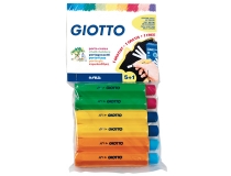Portatizas plastico Giotto blister de 5+1