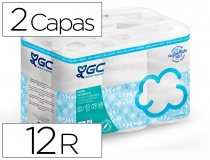 Papel higienico gc 2 capas paquete