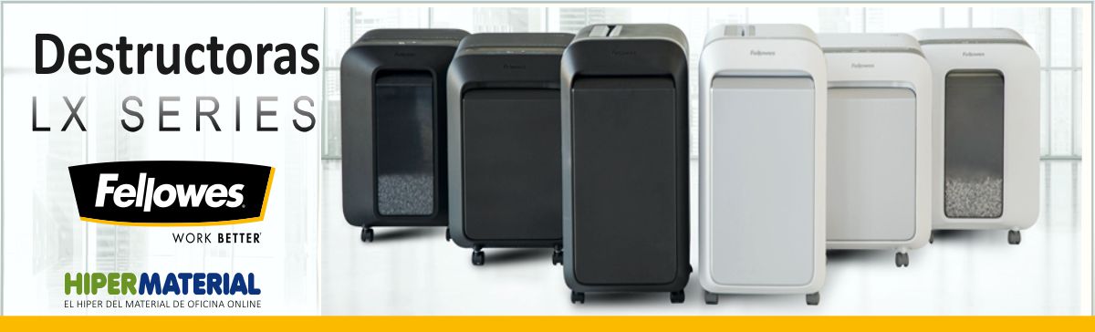 Destructoras Fellowes LX Series