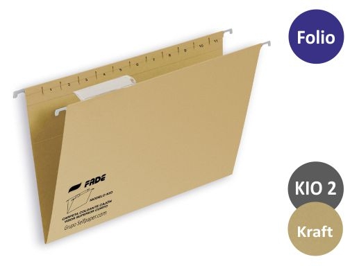 Carpeta colgante Folio económica Fade KIO2, 400064819