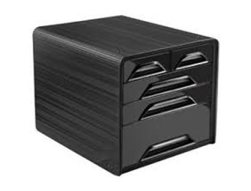 Comprar Fichero cajones de sobremesa Cep 5 cajones mixtos negro negro 360x288x270 mm 1072130011