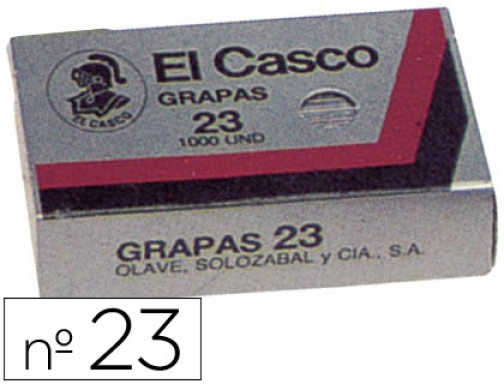 Comprar Grapas El casco nº23 caja de 1000 unidades 1G00231