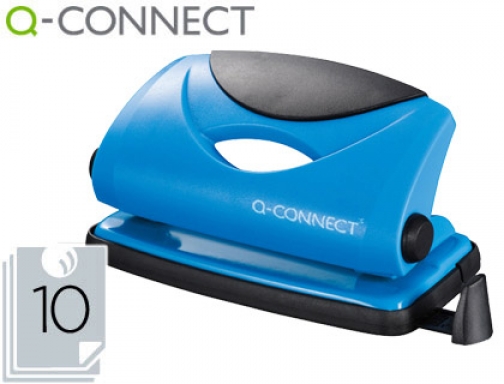 Comprar Taladrador Q-connect KF02153 azul abertura 1 mm capacidad 10 hojas