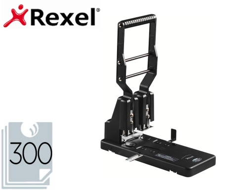 Comprar Taladrador Rexel hd 2300 ultraintensiva de metal capacidad 300 hojas color negro 2100994