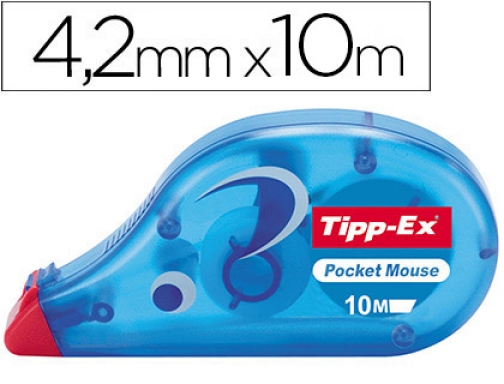 Corrector Tipp-ex cinta pocket mouse 4,2