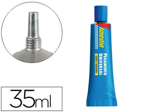 Comprar Pegamento Imedio universal transparente banda azul 35 ml unidad 7003379
