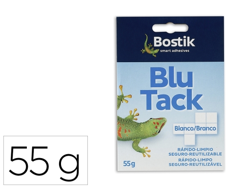 Comprar Sujetacosa masilla Bostik blu tack blanco cuarteado 1739