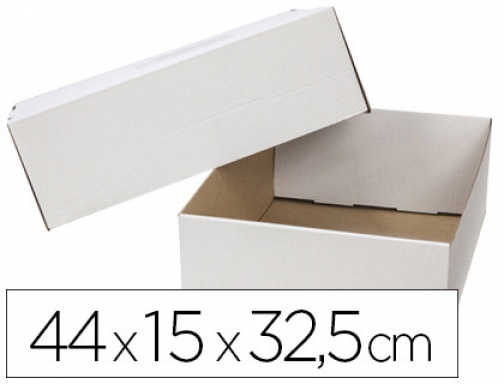 Caja de envio con tapa y fondo 430x320x150 mm Q-connect 63737, imagen mini