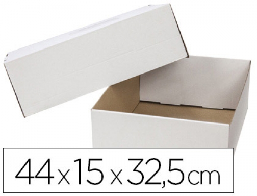 Comprar Caja de envio con tapa y fondo 430x320x150 mm Q-connect 63737
