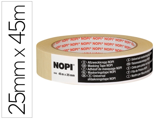 Comprar Cinta adhesiva Tesa para pintar nopi 45 mt x 25 mm 04349-00074-00