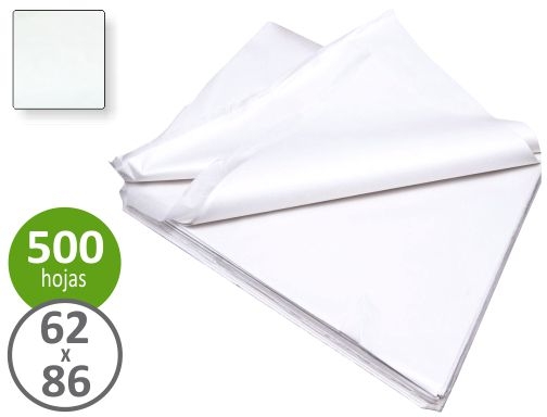 Comprar Papel manila blanco 62x86 cm paquete de 500 hojas Blanca 05651