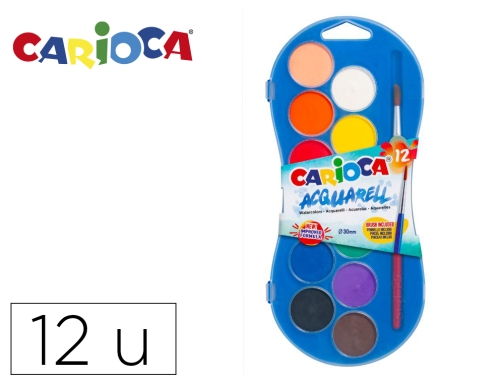 Lápices Acuarelables Acquarell - 24 Uds LÁPICES DE COLORES CARIOCA