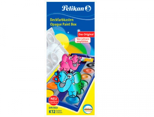 Acuarela Pelikan k12 estuche plastico 12 colores 720854 , surtidos, imagen mini