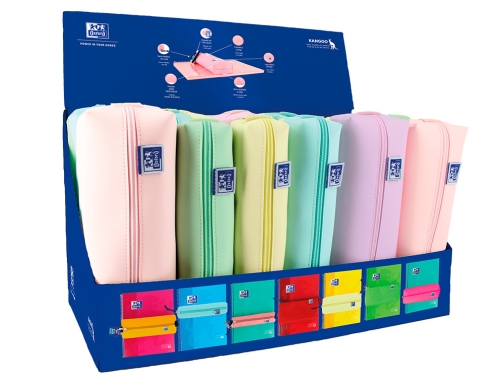 Comprar Bolso escolar Oxford portatodo live & go expositor de 22 unidades colores 400161681