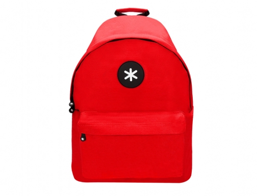 Comprar Cartera Antartik mochila con asa y bolsillos con cremallera color rojo 310x160x410 TK41