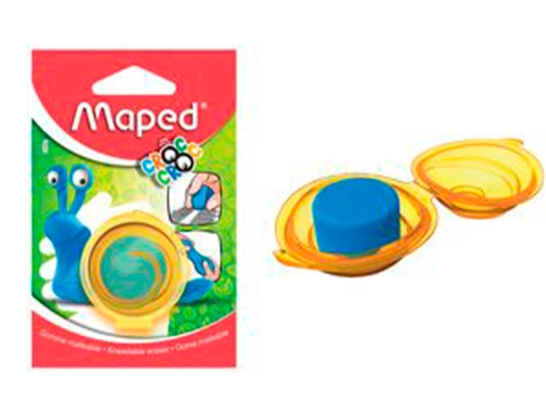 Maped 012511 Goma de borrar en forma de bolígrafo y recambio, colores  variados