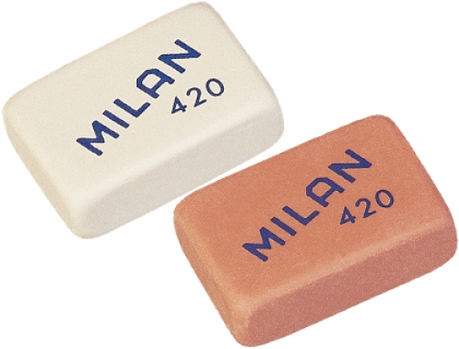 Goma de borrar Milan 420 unidad