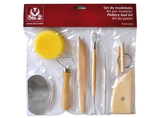Comprar Instrumentos de modelar arcilla Sio2 set de 8 piezas 370000090000