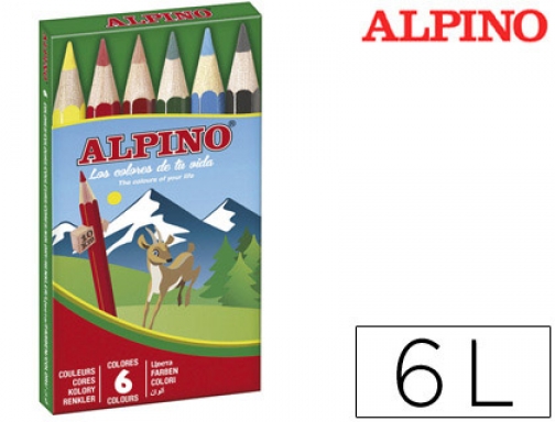 Lapices de colores Alpino 651 caja