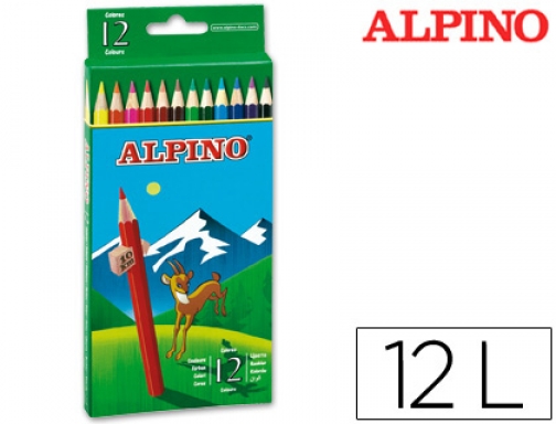 Lapices de colores Alpino 654 caja