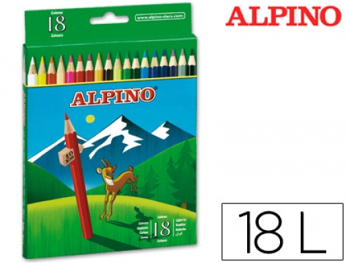 Lapices de colores Alpino 656 caja