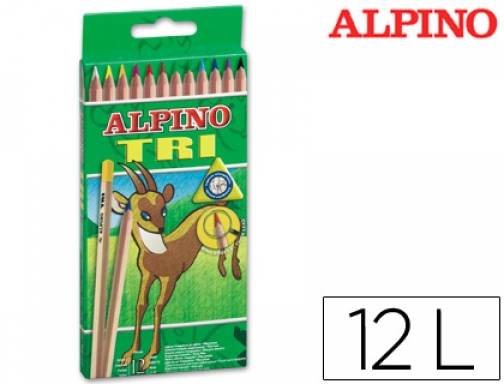 Pack de 12 lápices Alpino C0131010 