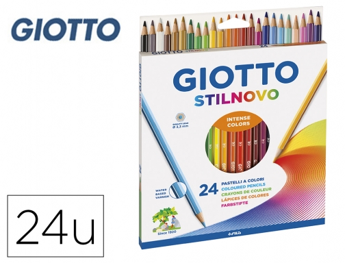 Lapices de colores Giotto stilnovo 24