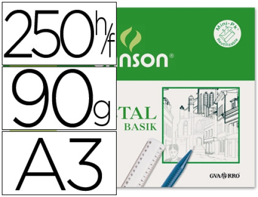 Comprar Papel vegetal Guarro Din A3 9095 gr hoja C200406244