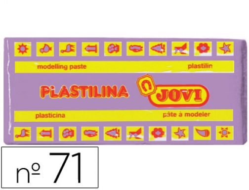 Plastilina Jovi 71 lila -unidad -tamaño