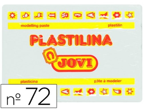 Comprar Plastilina Jovi 72 Blanco Unid 7201
