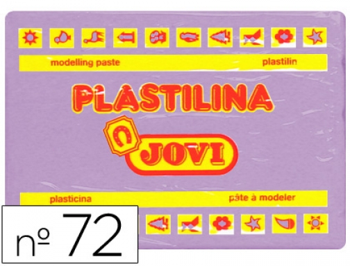 Plastilina Jovi 72 lila -unidad -tamaño