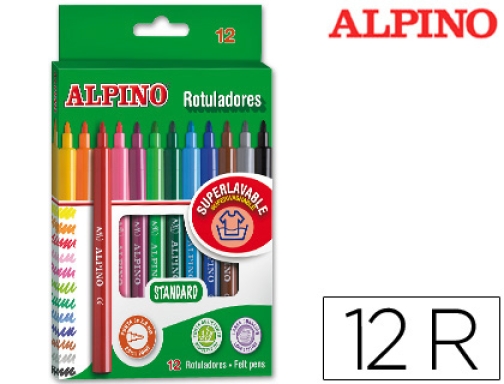 Estuche de pintura dedos ALPINO