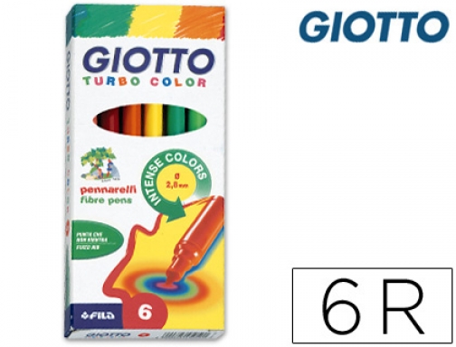 Rotulador Giotto turbo color caja