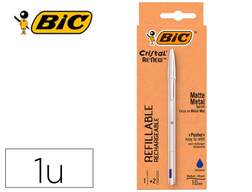 Bolígrafo BIC CRISTAL Original Azul