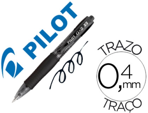 Bolígrafo Pilot G2 Negro