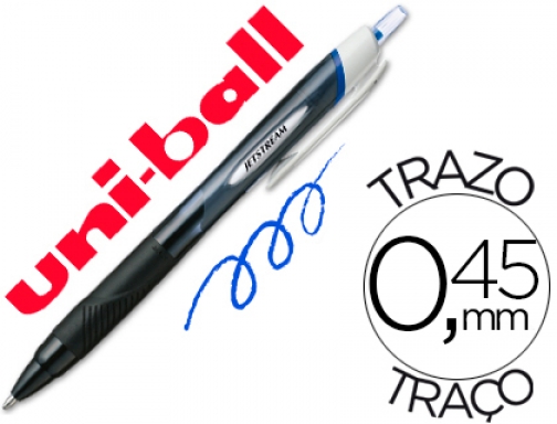 Boligrafo Uni-ball jet stream sport sxn-150 tinta hibrida azul Uniball 19828000, imagen mini