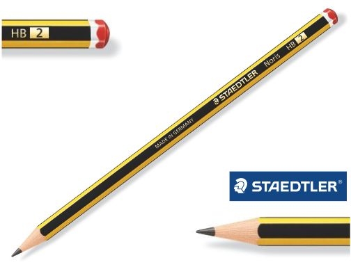 Lapiz Staedtler Noris nº 2 HB, unidad 120-2