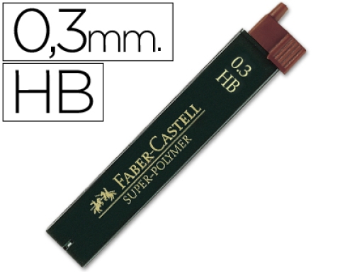 Comprar Minas Faber Grafito 9063 0,3 Mm Hb Estuche De 12 Minas Faber-castell 120300
