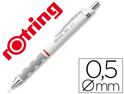 Comprar Portaminas Rotring tikky 0,5 mm blanco 1904698