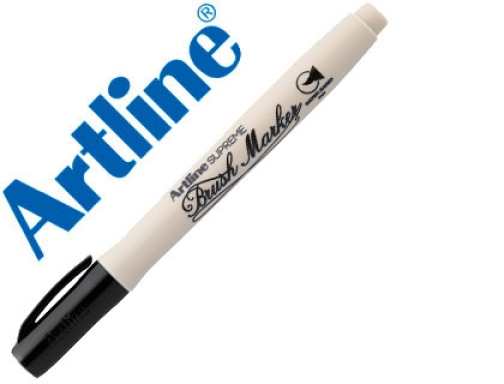 Comprar Rotulador Artline supreme brush pintura base de agua punta tipo pincel trazo EPFFNE , negro