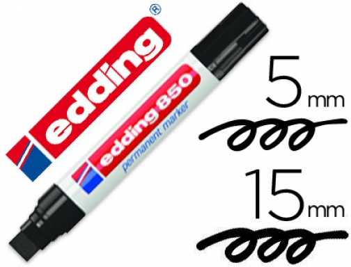 Rotulador Edding marcador permanente 850 negro