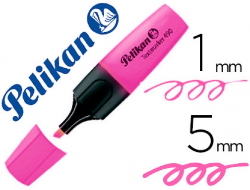 Rotulador Pelikan fluorescente textmarker 490 rosa 814102, imagen mini