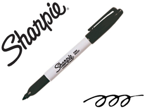 Comprar Rotulador Sharpie permanente punta fina negro S0810930