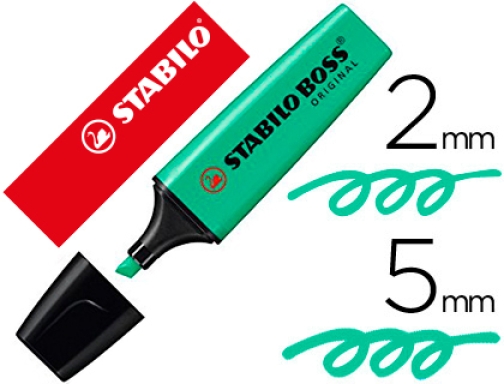 Comprar Rotulador Stabilo boss fluorescente 70 turquesa 70 51