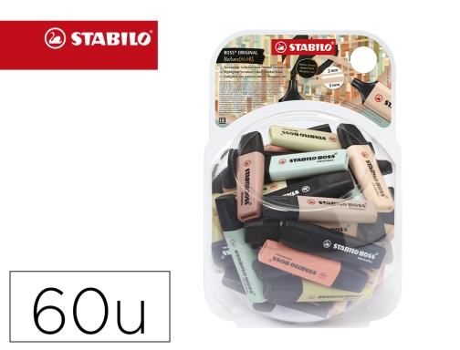 Marca Texto Stabilo Boss Nature Colors Unidade