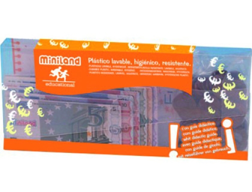 Comprar Juego Miniland monedas y billetes activity euro 108 piezas 31908