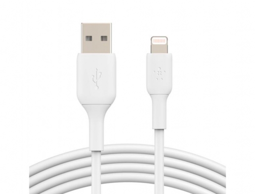 Cable Belkin CAA001BT1MWH lightning a usb-a boost charge longitud 1 m color, imagen mini
