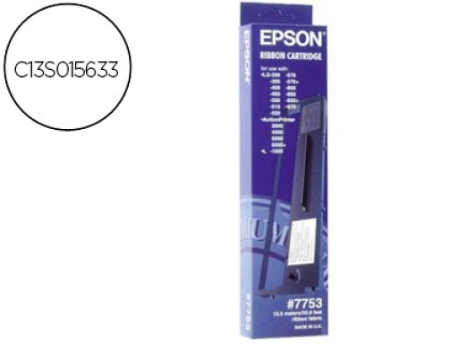 Comprar Cinta impresora Epson lq200 300 300c 300+ii 500 550570 570+ 580 800 C13S015633