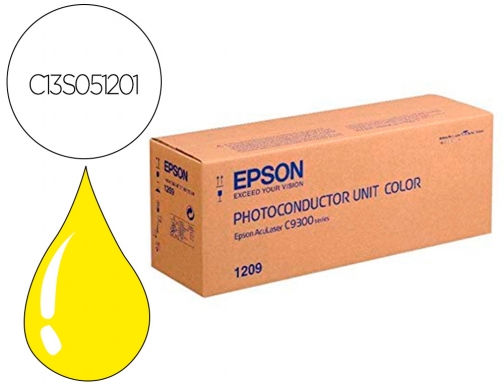 Fotoconductor Epson aculaser c3900 cx37 workforce al-c300 amarillo 30.000 paginas C13S051201, imagen mini